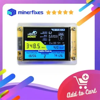 NerdMiner V2, 2,8 Zoll 350kh/s BTC Solo Lottery-Miner