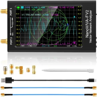NanoVNA-F V2 Vektor-Netzwerkanalysator 4,3 Zoll 50 kHz-3 GHz HF VHF UHF VNA-Antennenanalysator